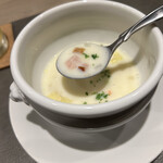 難波 鉄板焼き Sublime - 具だくさん♡野菜のポタージュスープ♡