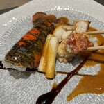 難波 鉄板焼き Sublime - ほらっ！
      あーーん♡