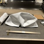 難波 鉄板焼き Sublime - 美しくセッティングされてます♡