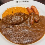 Koko Ichiban Ya - メンチカツカレー（863円）
                      　ソーセージTP（158円）
                      　15辛（130円増）
                      　ライス200g（52円引）