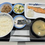 Matsuya - 炙り焼鮭定食