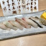 Sushi Onozaki - 常陸もの七浜握り