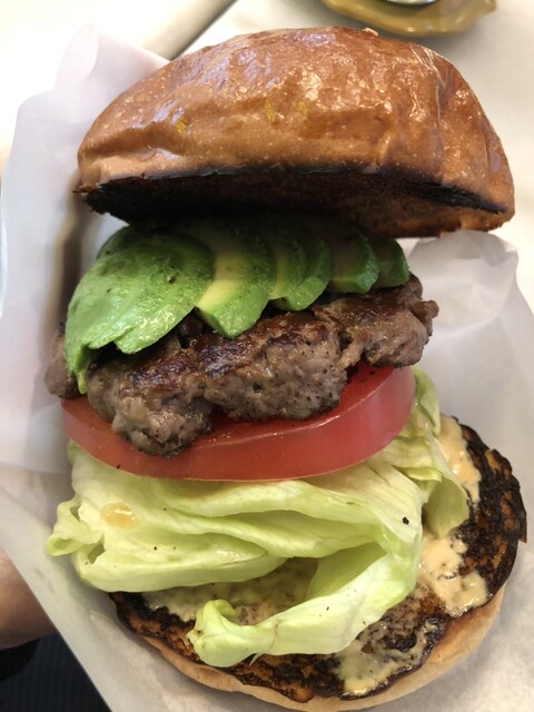 水道橋でチョコミント&ハンバーガー♪』by まさ・なち : SUNDAY