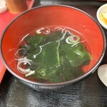 中国料理 江陽 - 胡椒が効いていて口の中が甘くなったのをリセットしてくれる