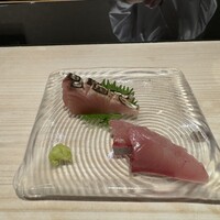 鮨 千陽 - 鰆あぶり   はまち