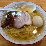 中華そば さとう - 中華そば(中) 700円　玉子 100円