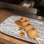 Yakitori Suehiro Gari - 食後のみたらし団子