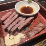 Sushi To Teppan Sakuyama - ステーキ(焼き加減:ミディアム)