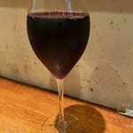 洋食佐藤 - 赤ワイン（700円）