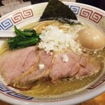 塩そば専門店 桑ばら - カマスとサバ煮干しの塩中華そば