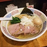 塩そば専門店 桑ばら - カマスとサバ煮干しの塩中華そば