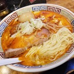 塩そば専門店 桑ばら - 自家製ラー油のとき玉塩そば