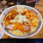 塩そば専門店 桑ばら - 自家製ラー油のとき玉塩そば