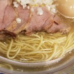 塩そば専門店 桑ばら - カマスとサバ煮干しの塩中華そば