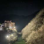 大川荘 - 外から撮った景観