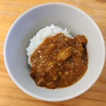 カフェエンラージ - ■かぼちゃのフレンチラーメン(期間限定)カレーリゾット