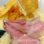 カフェエンラージ - ■かぼちゃのフレンチラーメン(期間限定)