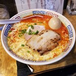 塩そば専門店 桑ばら - スーパーエッグガーリックヌードル