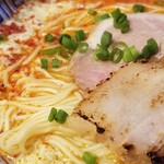 塩そば専門店 桑ばら - スーパーエッグガーリックヌードル