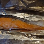 食べるお宿 浜の湯 - 鮭の塩焼き