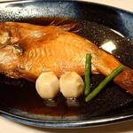 食べるお宿 浜の湯 - 金目鯛姿煮