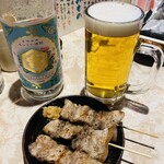 すずめ - 豚バラ串。
