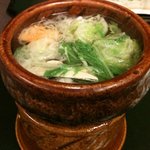 日本料理 花洛 - 鱧と松茸の鍋