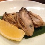 たいのたい - わがまま言って相生牡蠣炙ってもらいました！