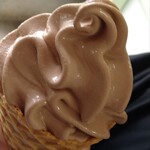 山田牧場 ミルクの里 - チョコレートソフトクリーム