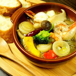 HaLe Resort - 魚介と京野菜たっぷりアヒージョ