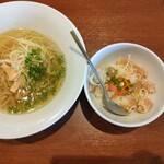 自家製麺 一乃瀬 - ランチセット