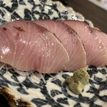 与太呂 - 鰤の炙り刺