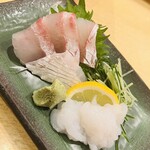 千寿司 - 鯛・白エビ