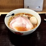 麺 みつヰ - 醤油　味玉トッピング