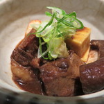 銀座 座屋 - 牛テールと海老芋、あわ麩