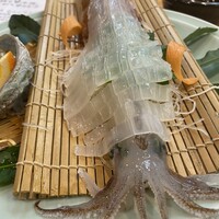 割烹 川田 - いかの活き造り