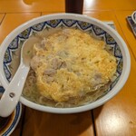 Chuugoku Ramen Youshuu Shounin - 豚玉ラーメン。麺は個人的に合わなかった。豚玉単体ならまあ食べれるレベル。