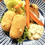 nook - カニクリームコロッケのプレート