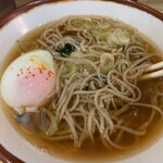 そばの神田東一屋 - 朝そばからの月見そば