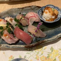 対馬のどぐろとイカ活き造り 博多 魚蔵 都ホテル店 - 