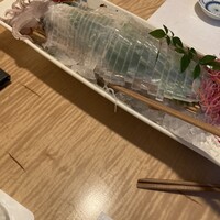 対馬のどぐろとイカ活き造り 博多 魚蔵 都ホテル店 - 