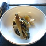 わちがい - この野沢菜がおいしかった