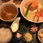 麺屋一燈 - KANICON+小ライス+うずらの味玉