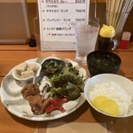 Marutako - チューリップ唐揚げランチ　650円