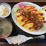 志お食堂 - ボルガライス 1000円