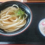 空海房 - かけうどん、いなり(*´ω｀*)