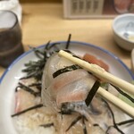 Inabachou Ikkei - 鯛の刺身は8枚ほど