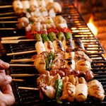 串焼き盛り合わせ（塩・タレ）8本