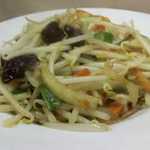 岐阜屋 - ２０１４．２．６　もやし炒め