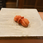 東麻布 天本 - 赤貝